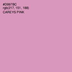 #D997BC - Careys Pink Color Image